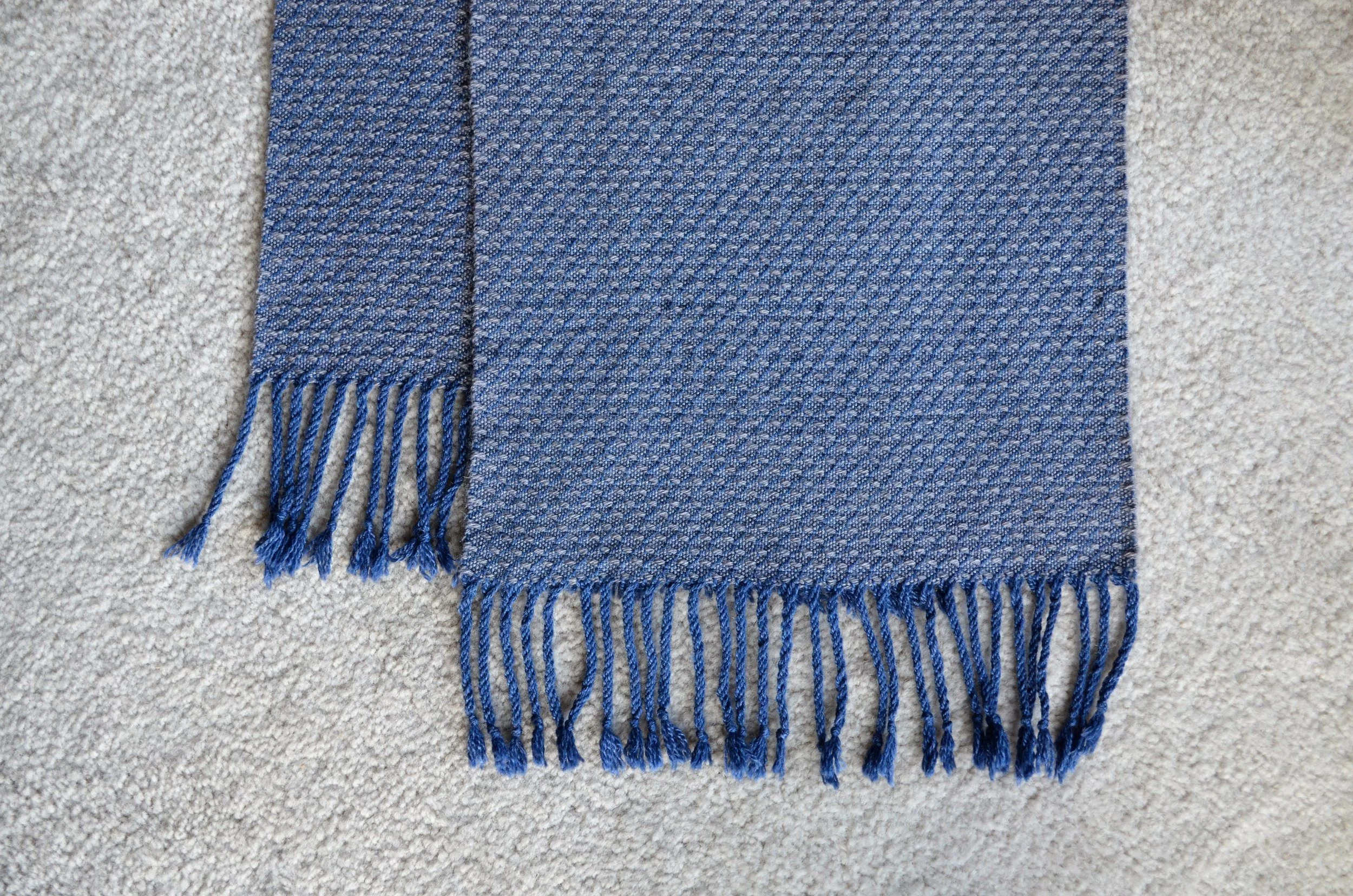 Another 8 Shaft Twill Scarf — Warp or Weft